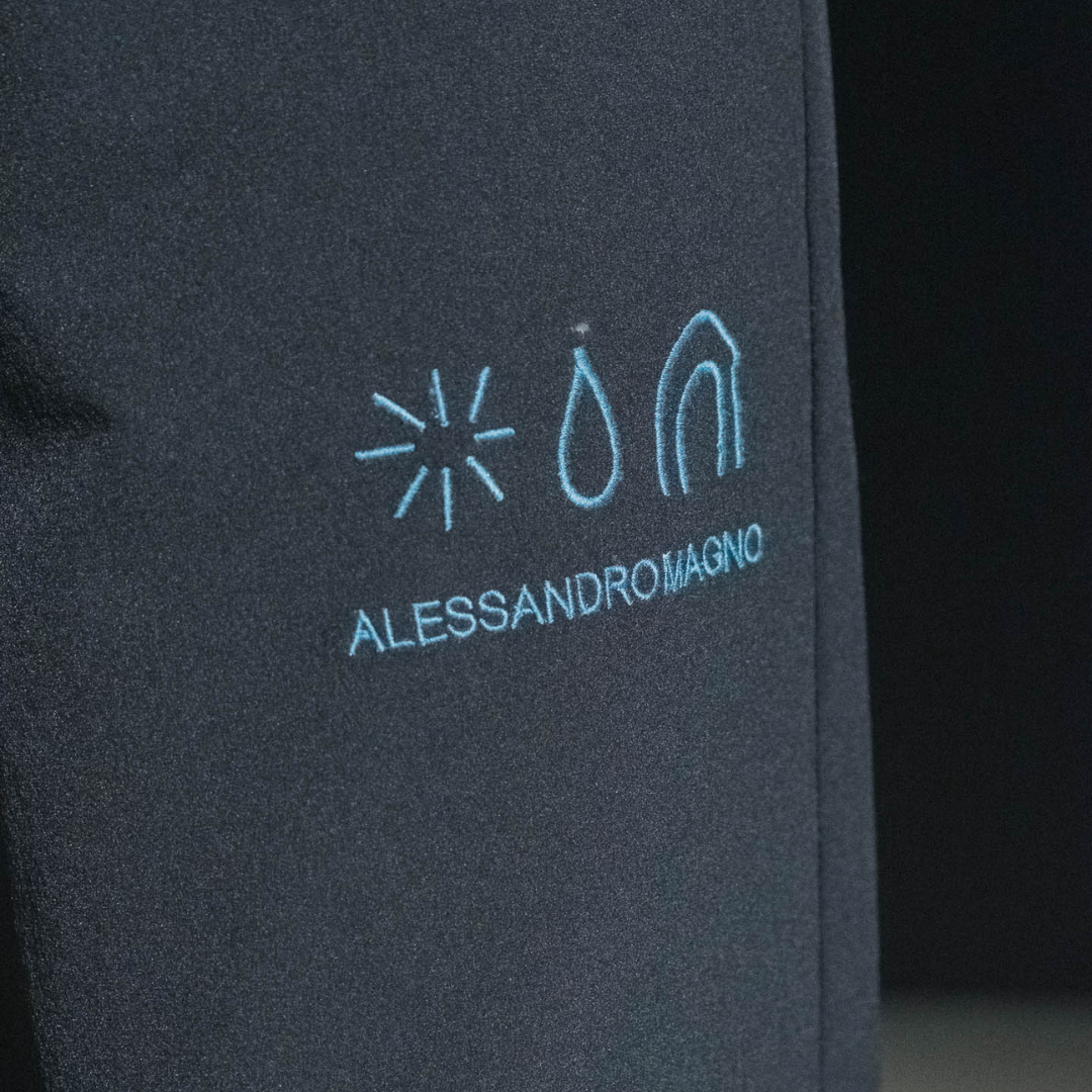 (193+198) Alessandro Magno Chapter 2 schwarz + Bandana oversize unisex