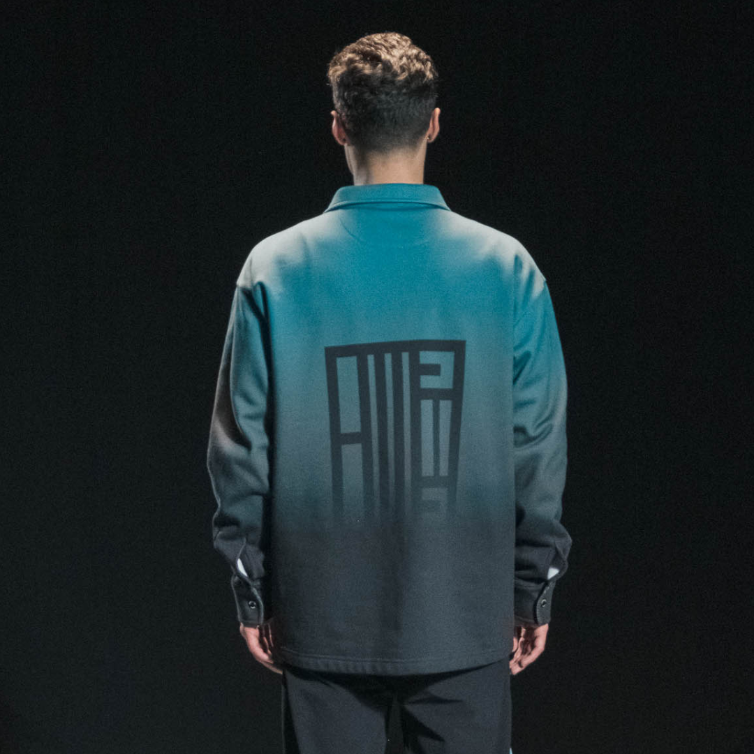 (129) Alessandro Magno Chapter 2 Midnight Blue Sweatjacke sehr oversize unisex