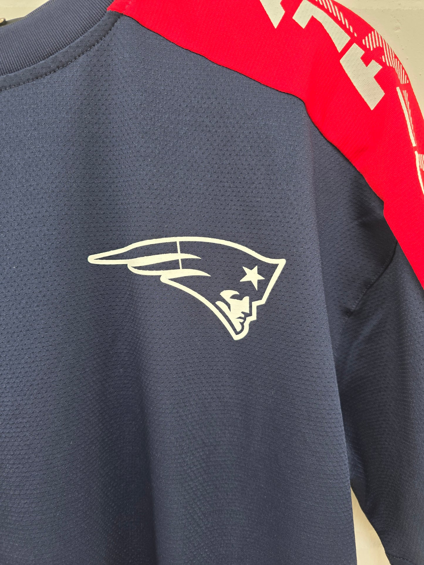 (59) NFL Trikot Tshirt navyblau rot XS-S