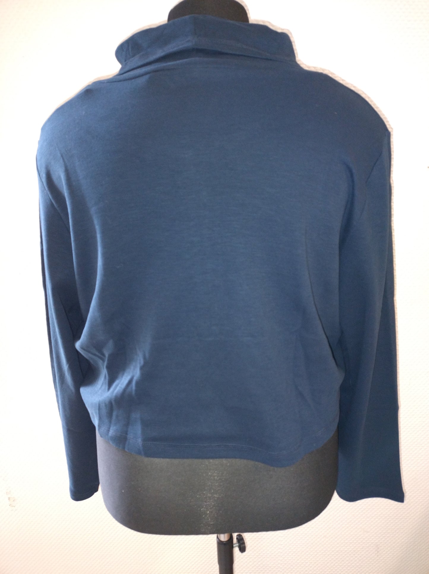 (U33) Ulla Popken Langarmshirt dunkelblau 807746 130