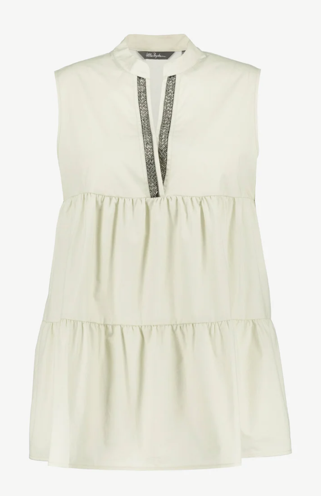 (U24) Ulla Popken Bluse hellbeige 804448 150