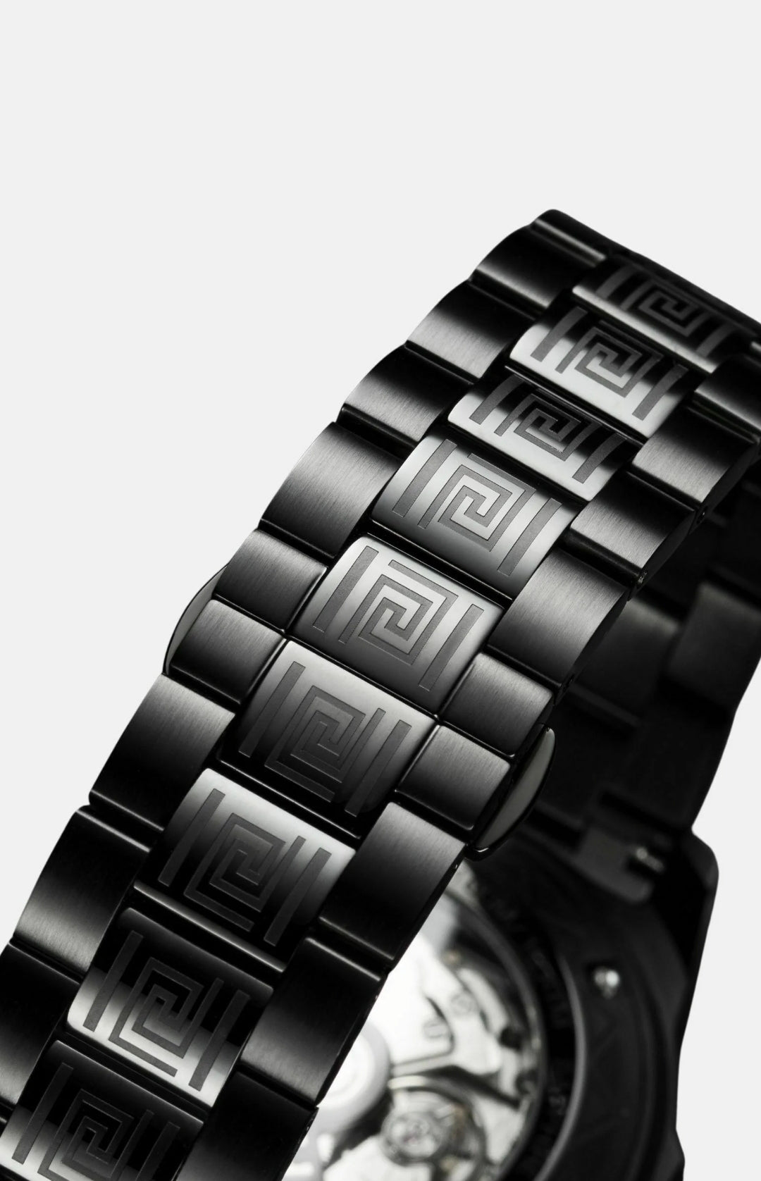 Nr1 Carlo Colucci Armbanduhr schwarz gelb Metallarmband + 2 Jahre Herstellergarantie
