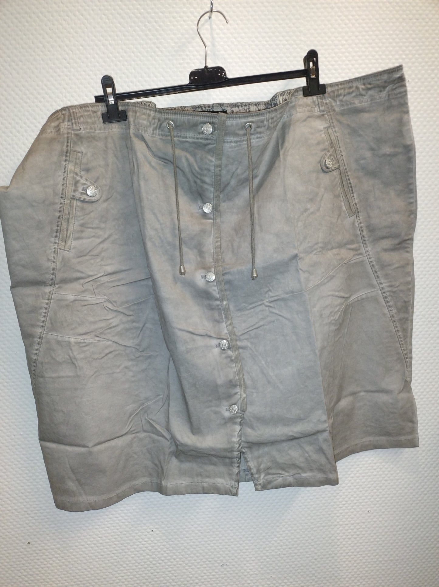 (39) Ulla Popken Rock grau 710405 15