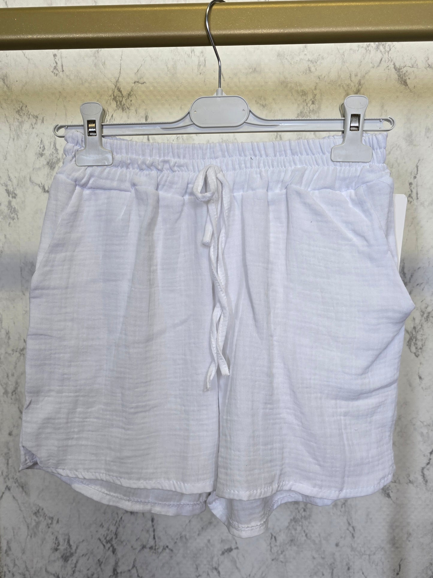 Short Musselin Sommer luftig