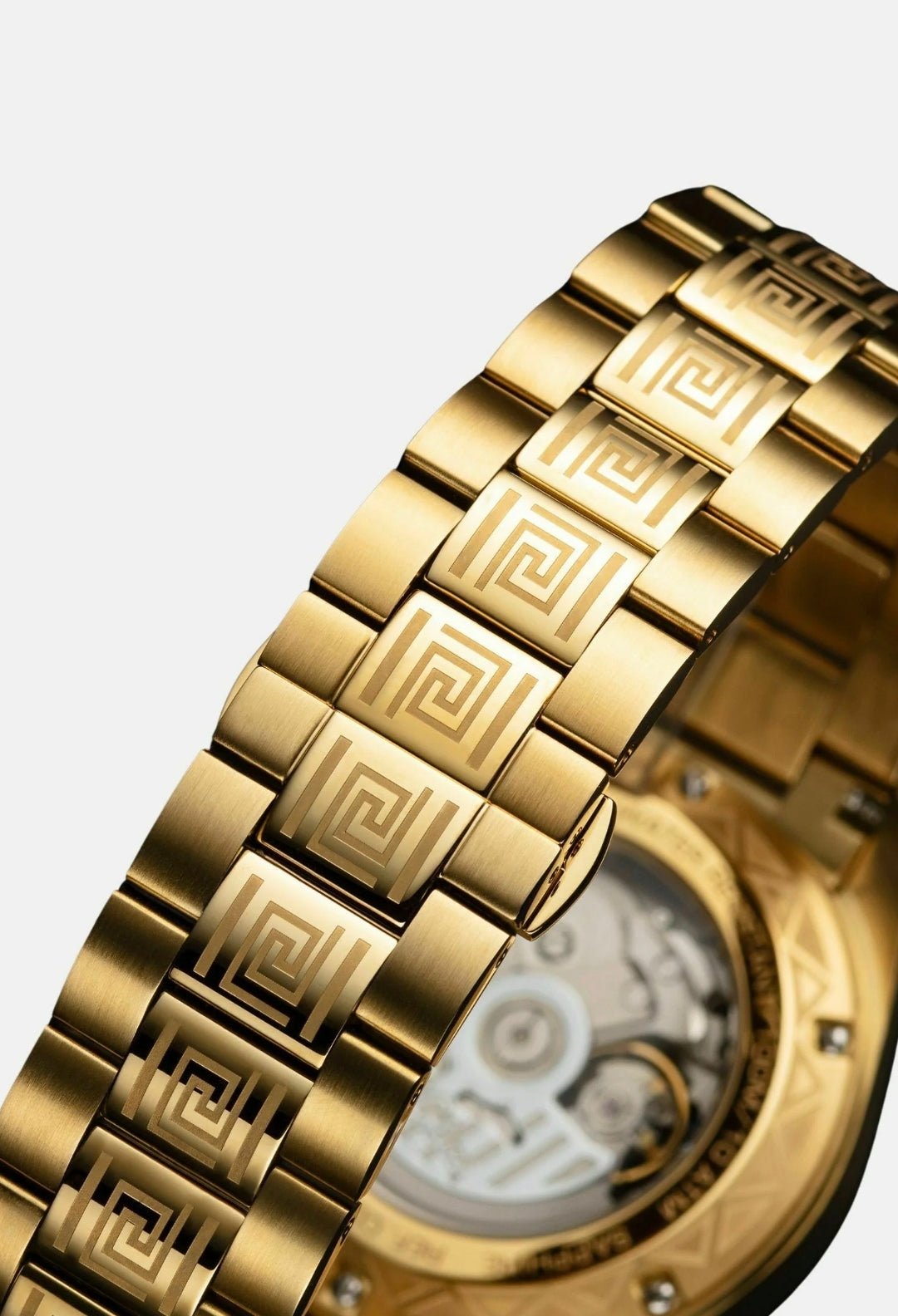 Nr13 Carlo Colucci Armbanduhr gold Metallarmband Automatik + 2 Jahre Herstellergarantie
