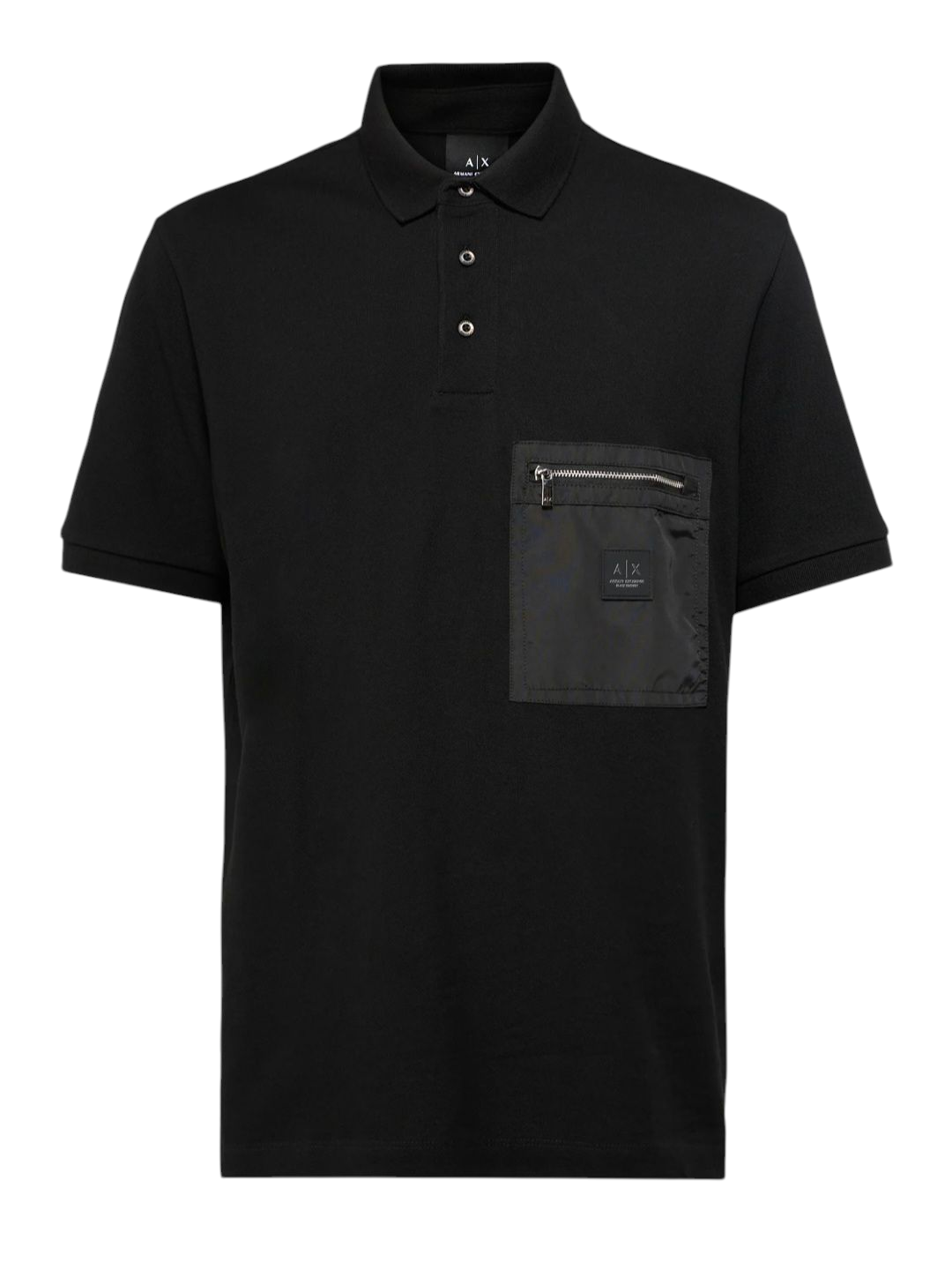(2) Armani Exchange Poloshirt schwarz