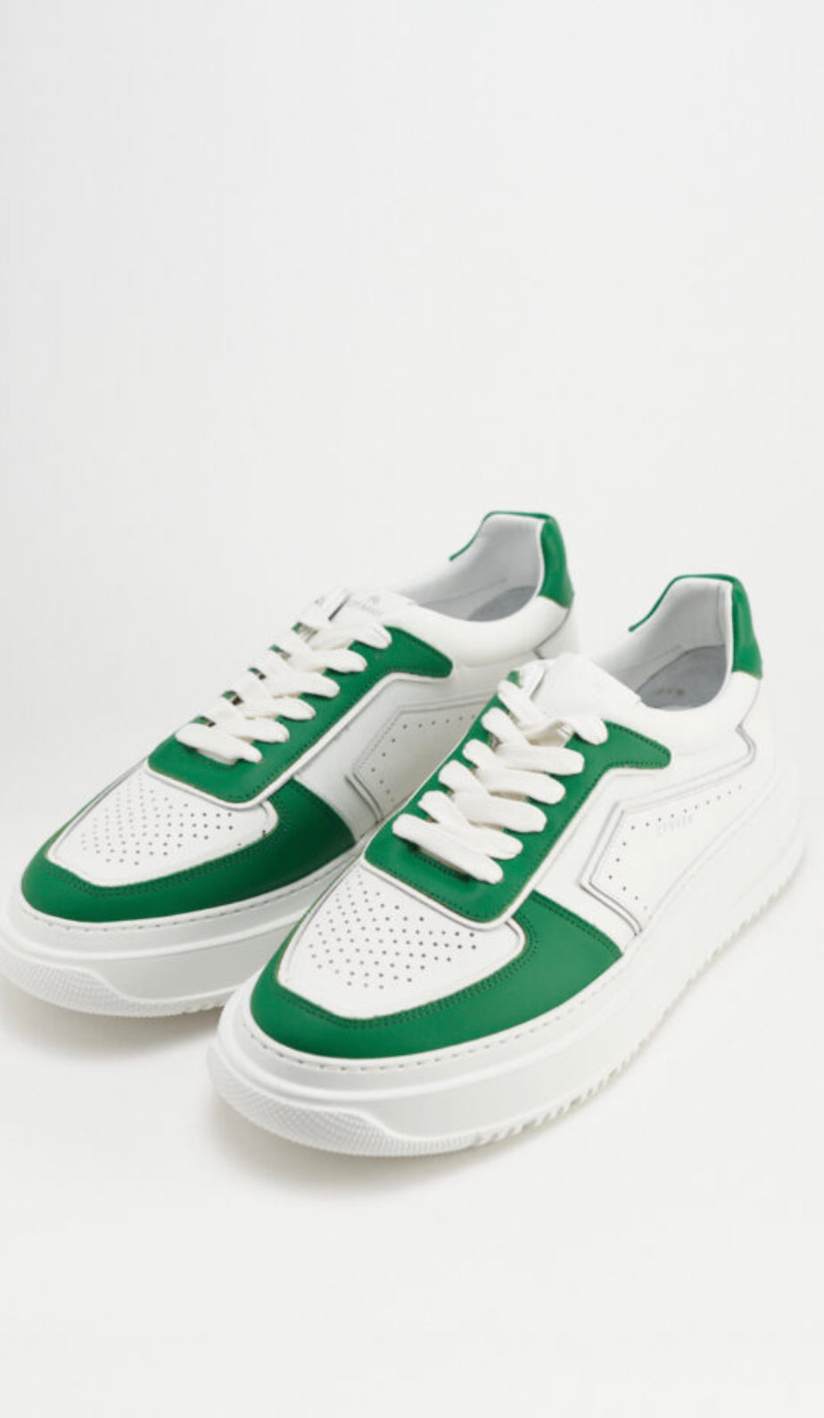 COPENHAGEN Sneaker Gr 42 Herren Weiß/Grün