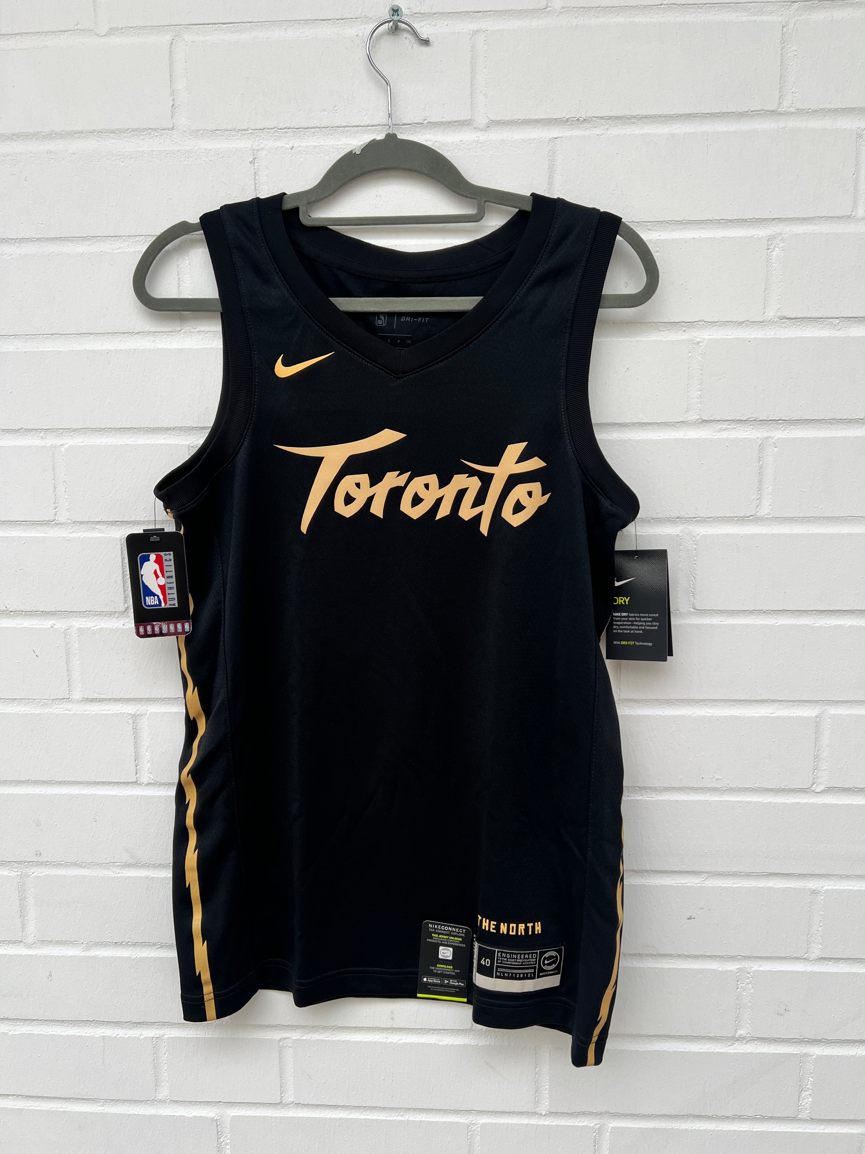 (Stange4) NBA Toronto Trikot schwarz Gr.S/L