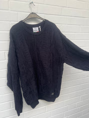 Carlo Colucci 3D Strickpullover Pullover blau dunkelblau C10006 COL 19
