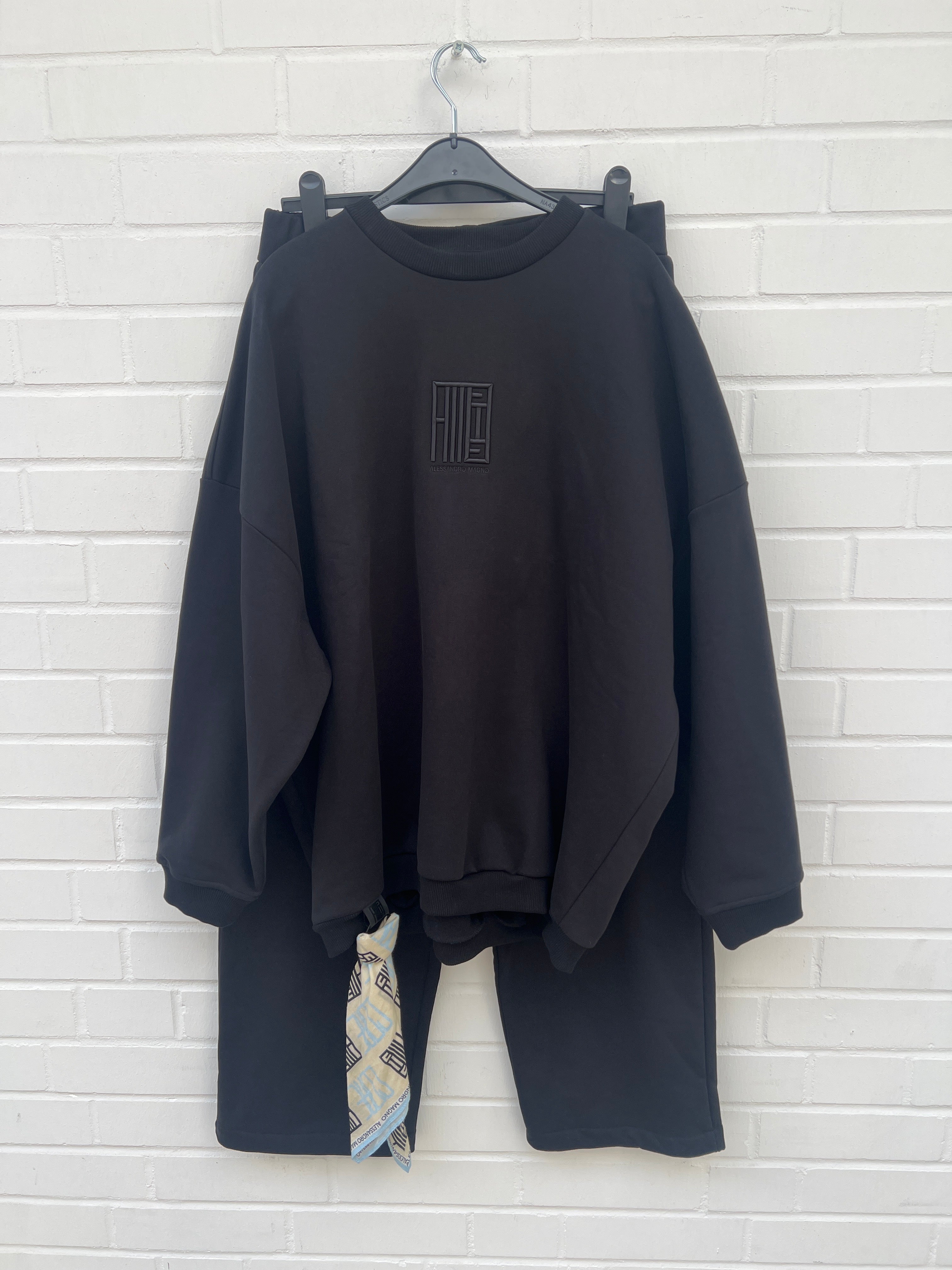 Alessandro Magno Core Anzug schwarz