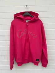 (237) Carlo Colucci Sweatjacke pink Unisex