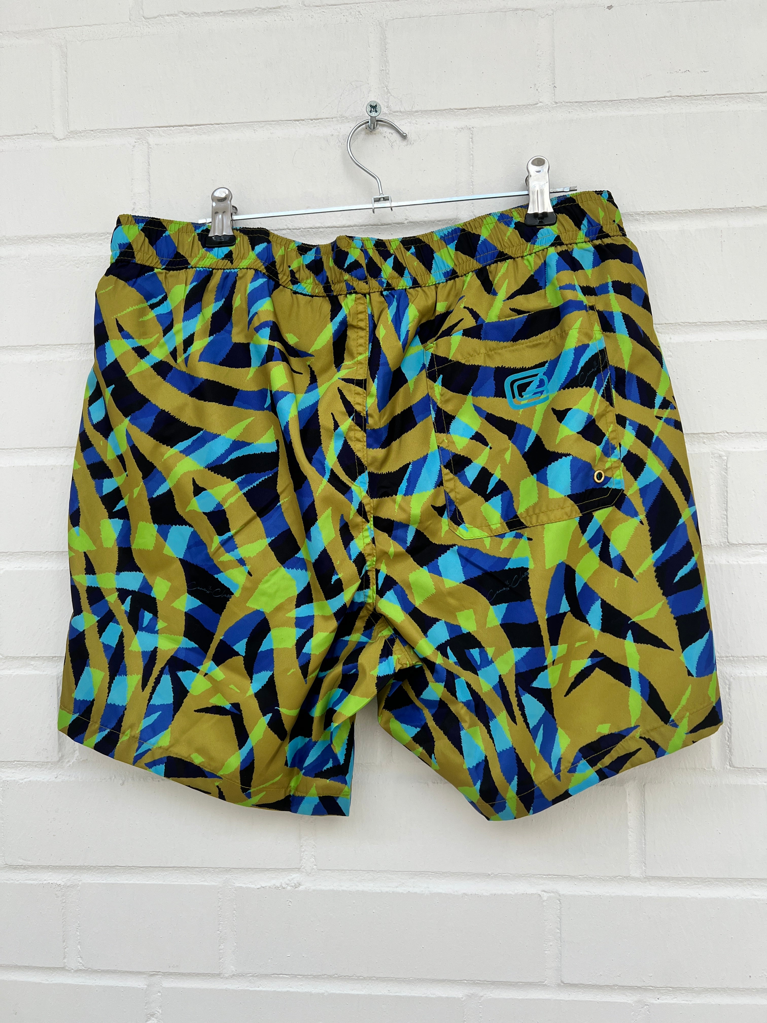 Badehose grünblau muster Gr.M