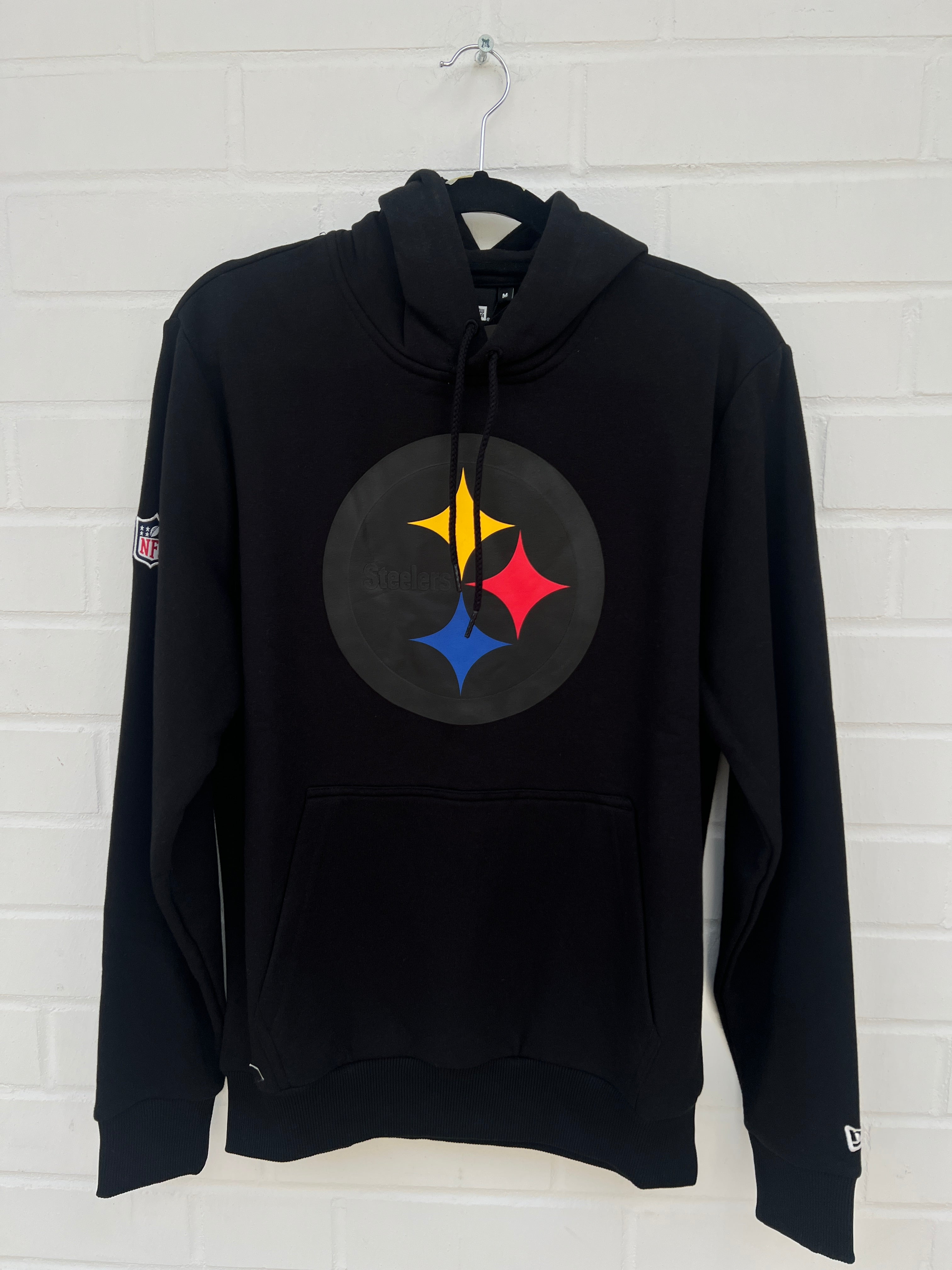 (Stange3) New Era Hoodie schwarzbunt Gr.M
