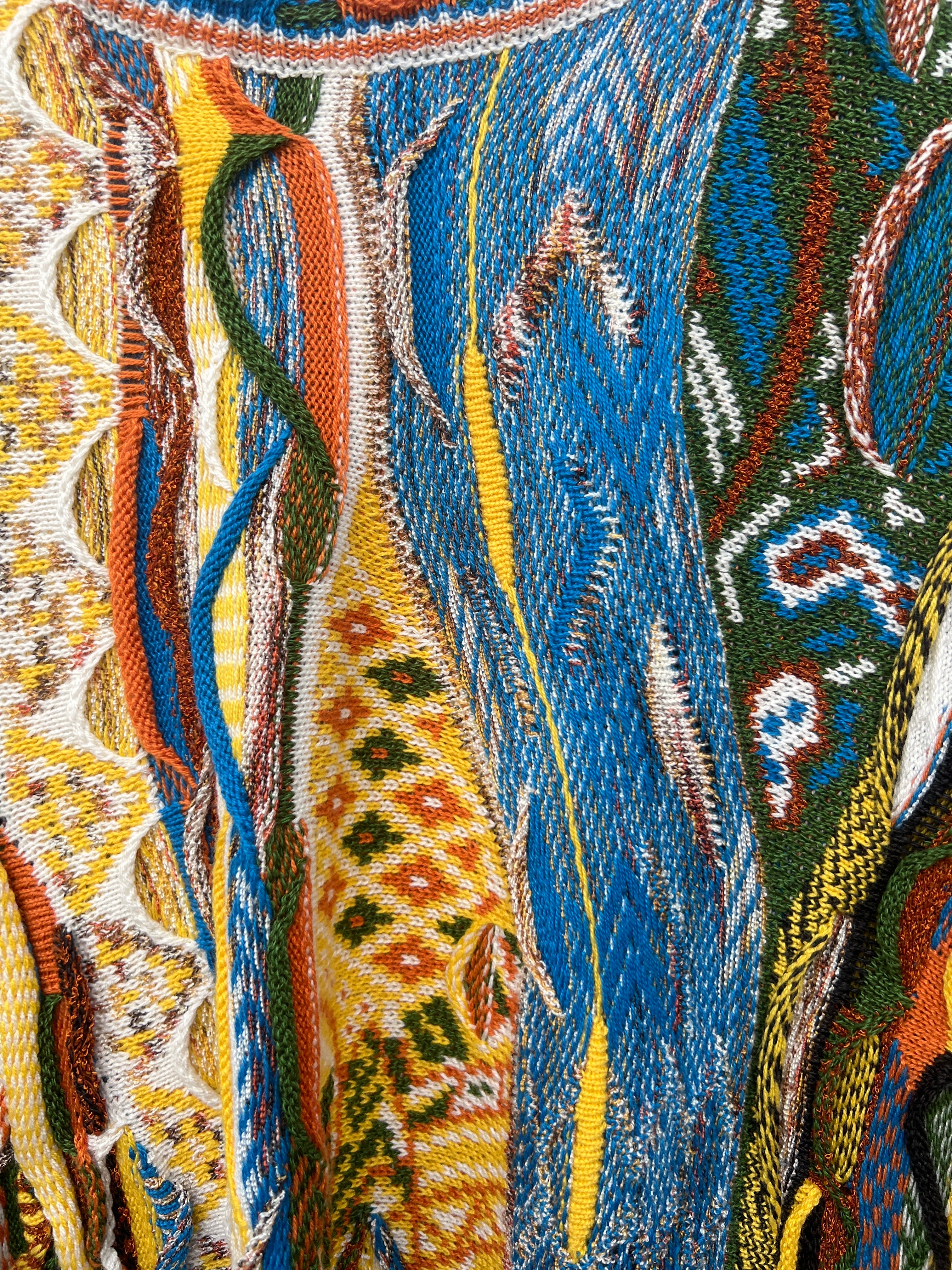 Carlo Colucci 3D Strickpullover Pullover bunt C12501 COL 591