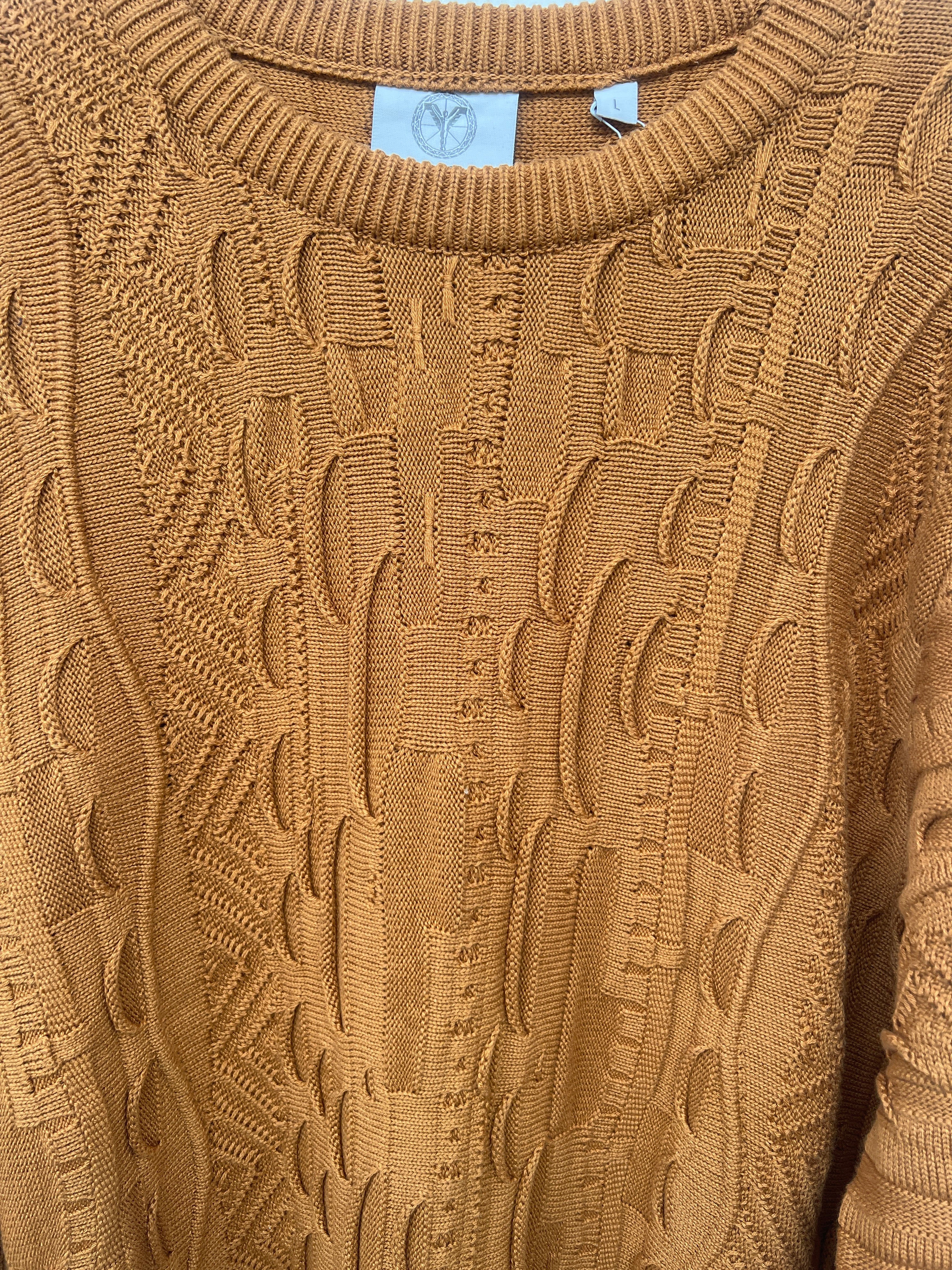 Carlo Colucci 3D Strickpullover Pullover braun  C9016 COL 56
