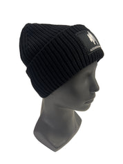 Alessandro Magno Strickmütze schwarz