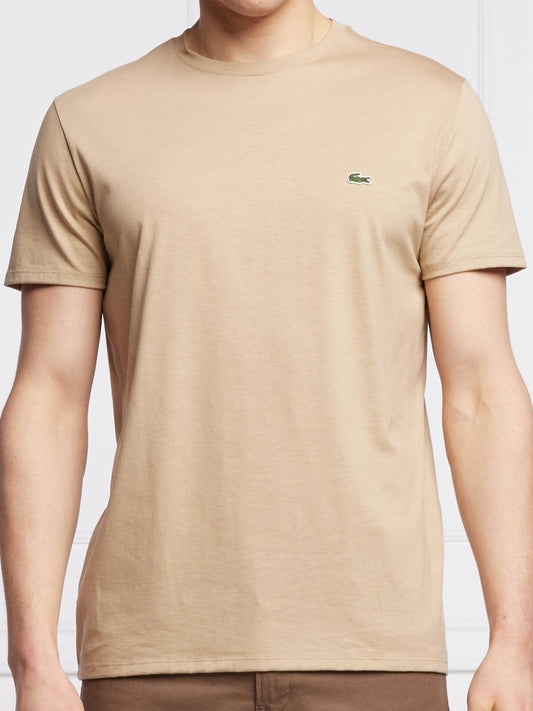 (32) Lacoste T Shirt Regular Fit beige