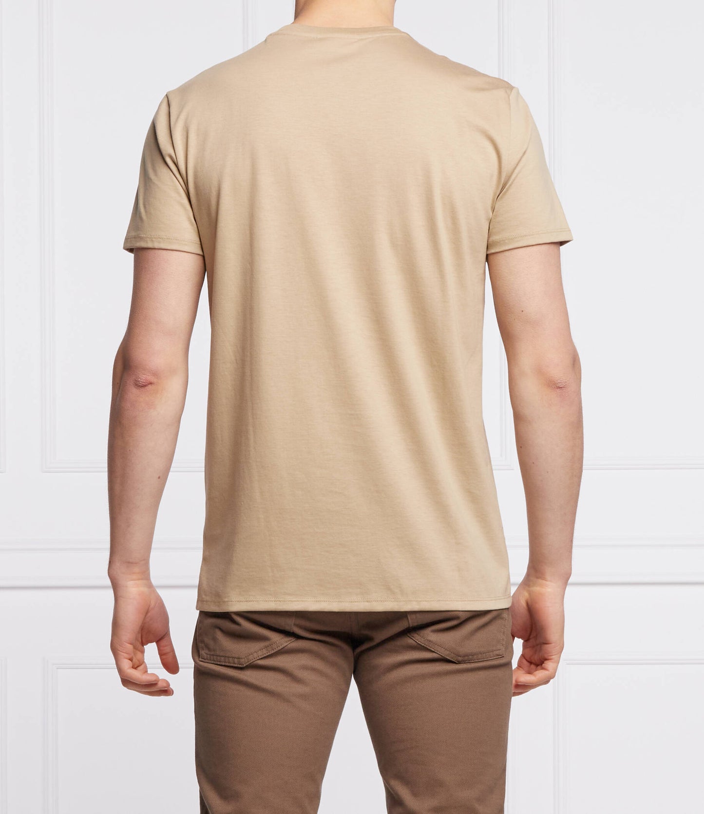 (32) Lacoste T Shirt Regular Fit beige