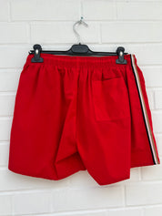 (28) Badehose rot streifen