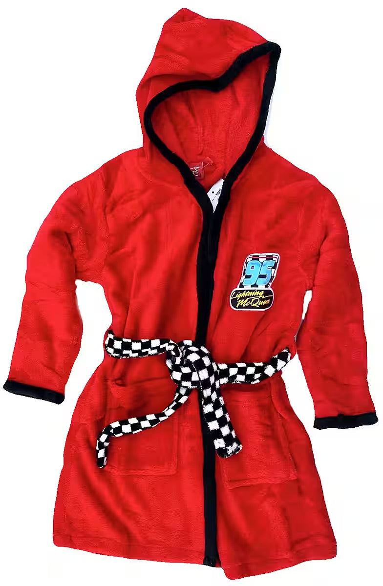 Kinder Bademantel Kuschelbademantel Minions, My little Pony, Feuerwehrmann Sam, Cars, Paw Patrol pink gelb rot blau