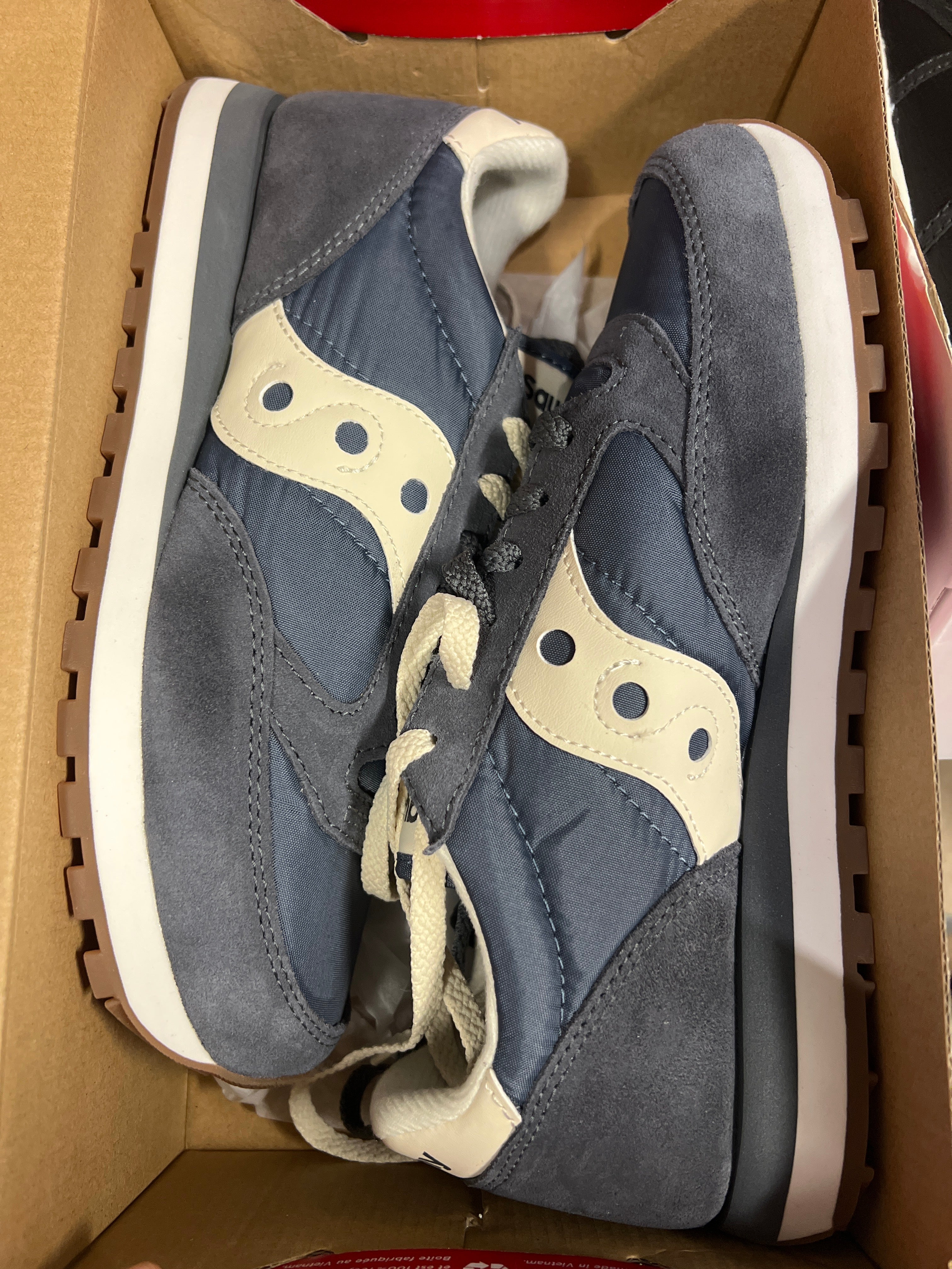 SAUCONY Sneaker navy/cream Gr. 41.5