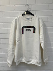Carlo Colucci Sweatshirt weiß