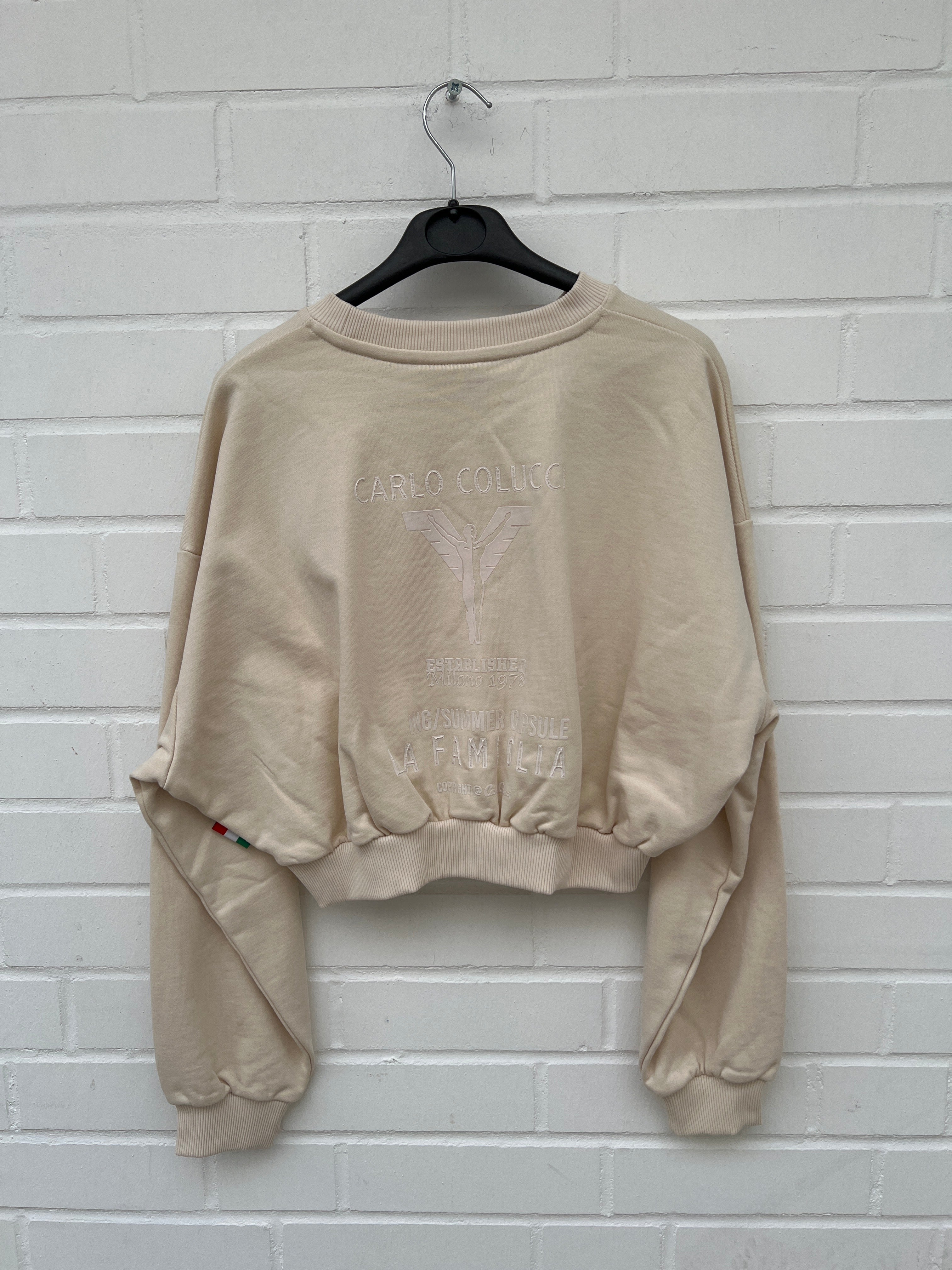 Carlo Colucci Damen Set creme