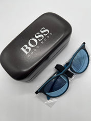 Sonnenbrille Men blau schwarz