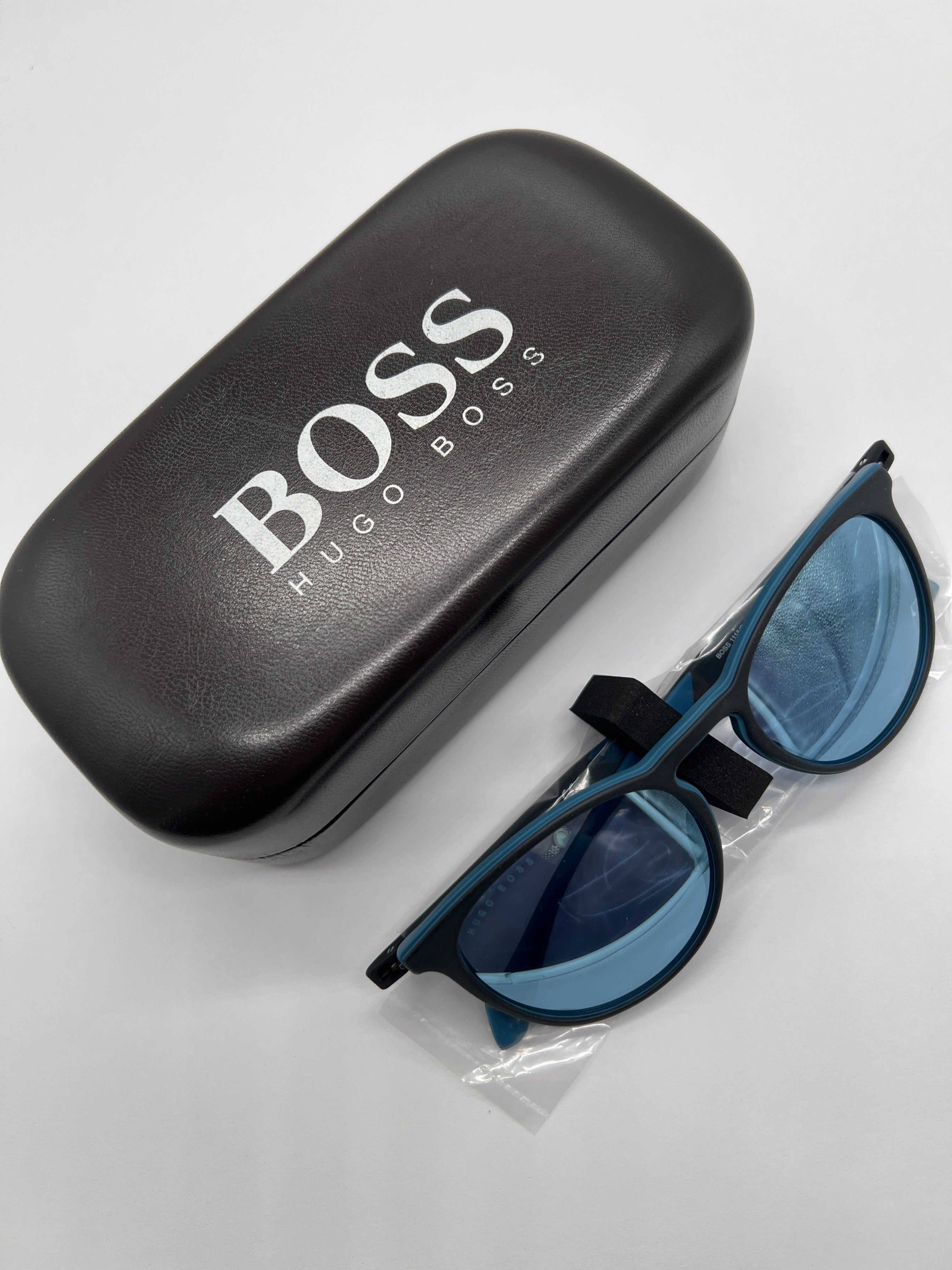 Sonnenbrille Men blau schwarz