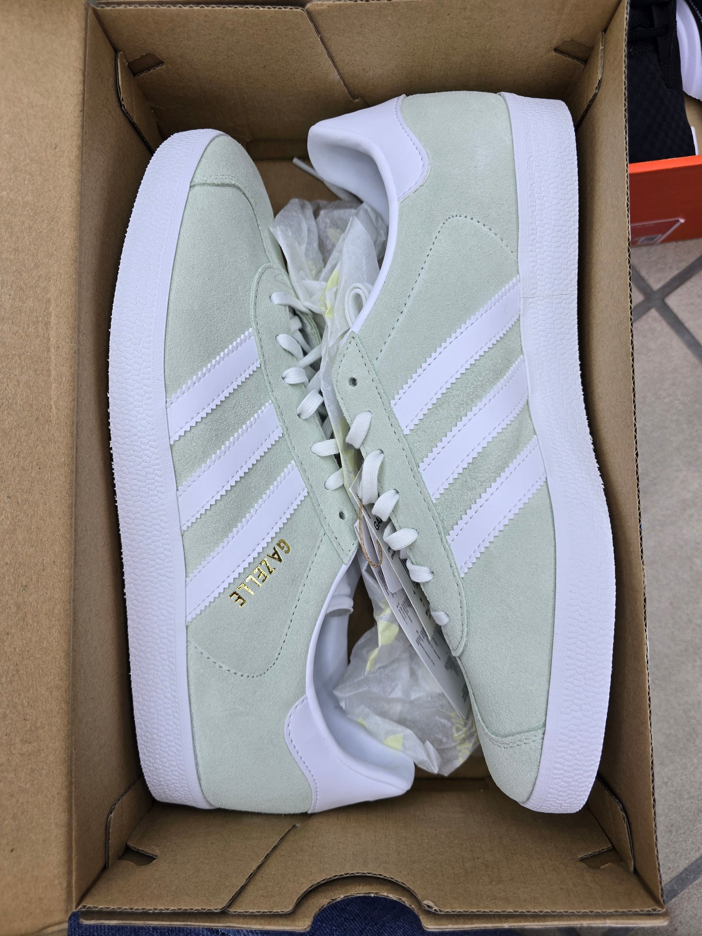 Adidas Gazelle GX2206 grau grün