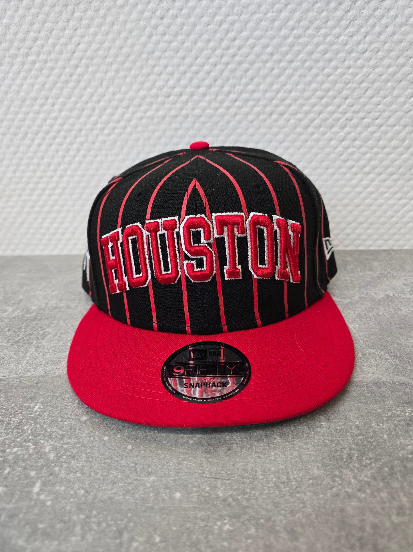 Houston Cap schwarz rot