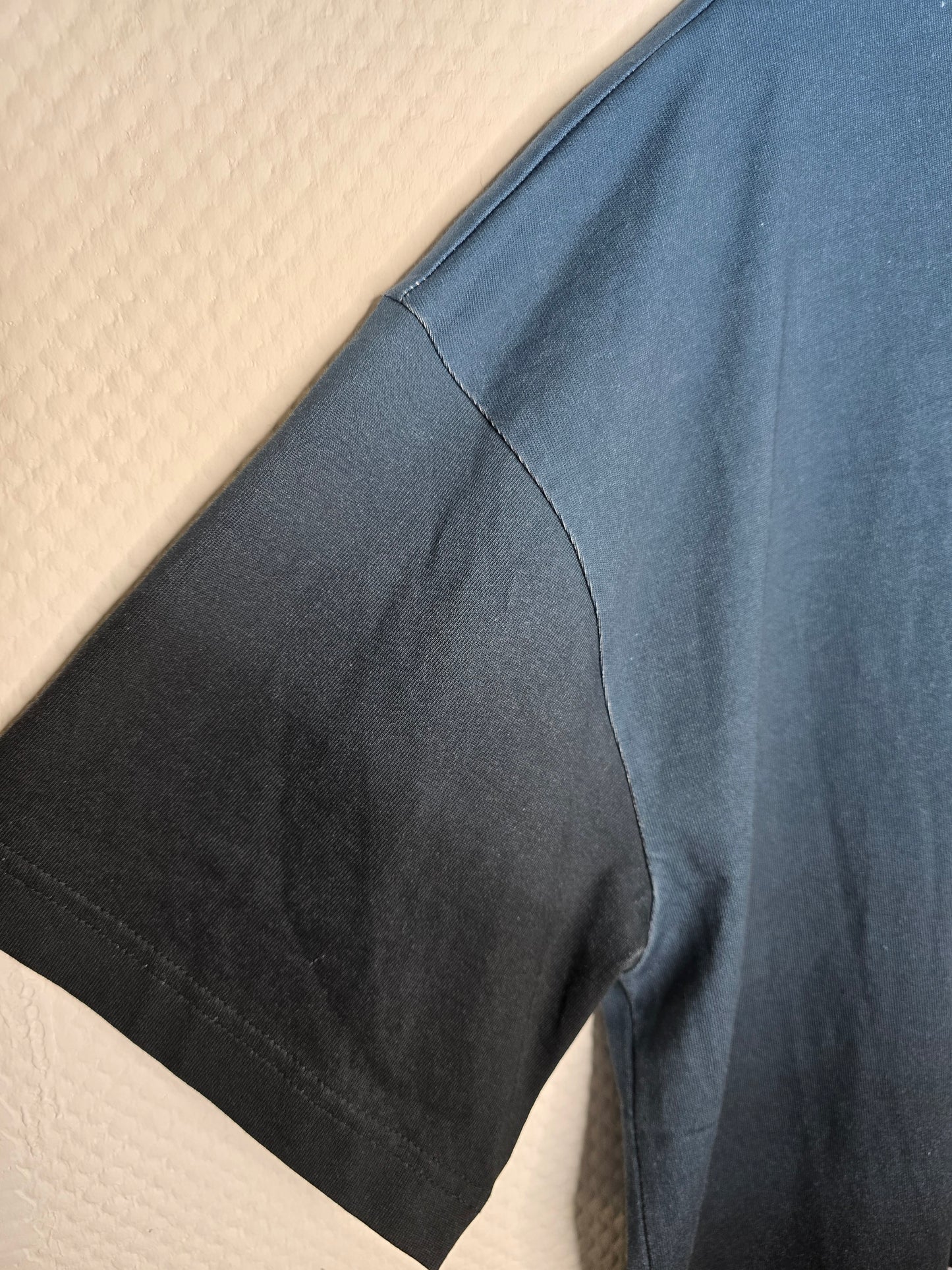 (5) Alessandro Magno T Shirt Midnight Blue blau Oversize