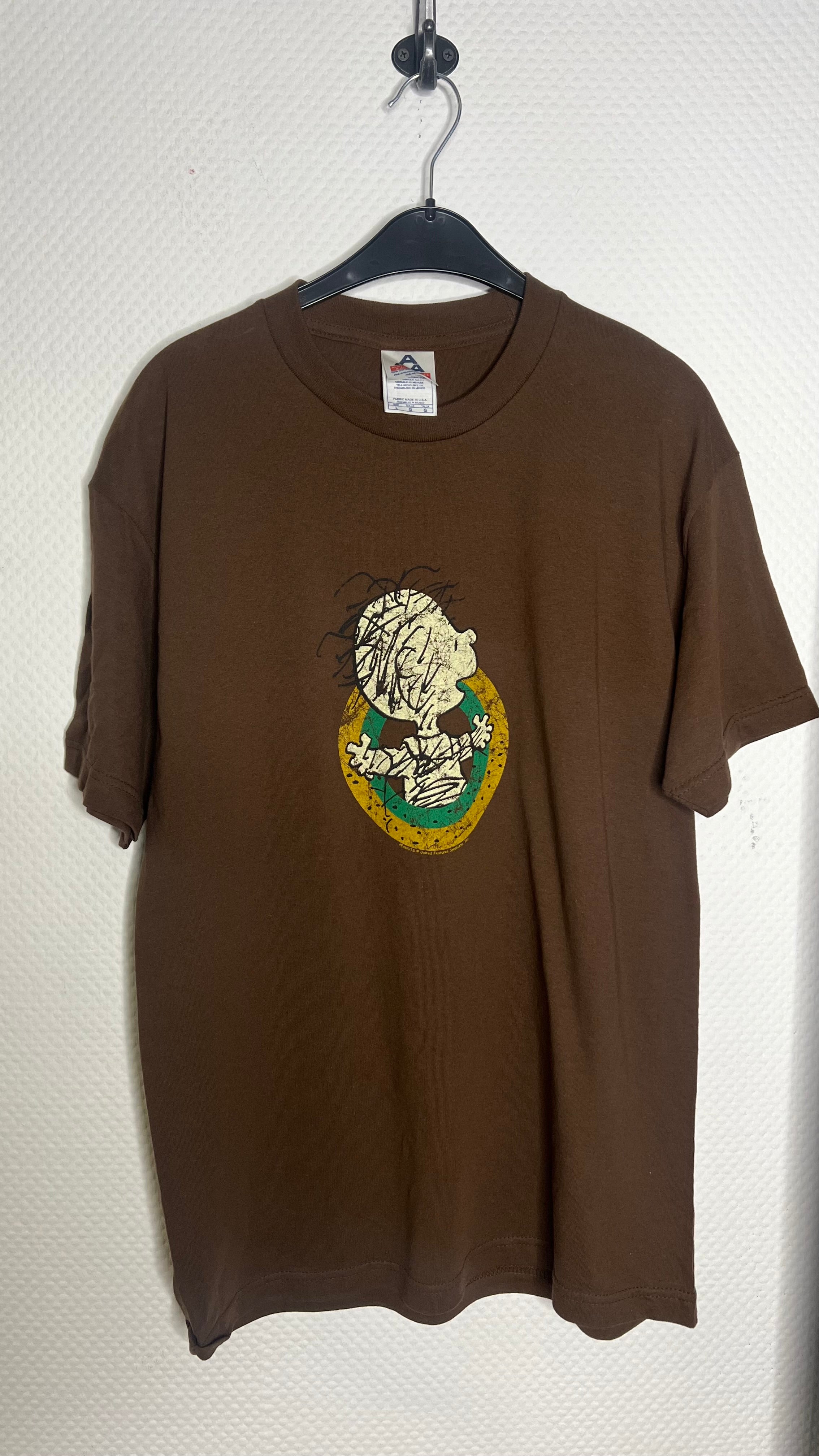 Vintage Y2K Peanuts Pigpen Braun Gr.L NEW NOT USED AAA Alstyle Apparel & Activwear