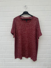 Vero Moda Curve Tshirt rot Gr46