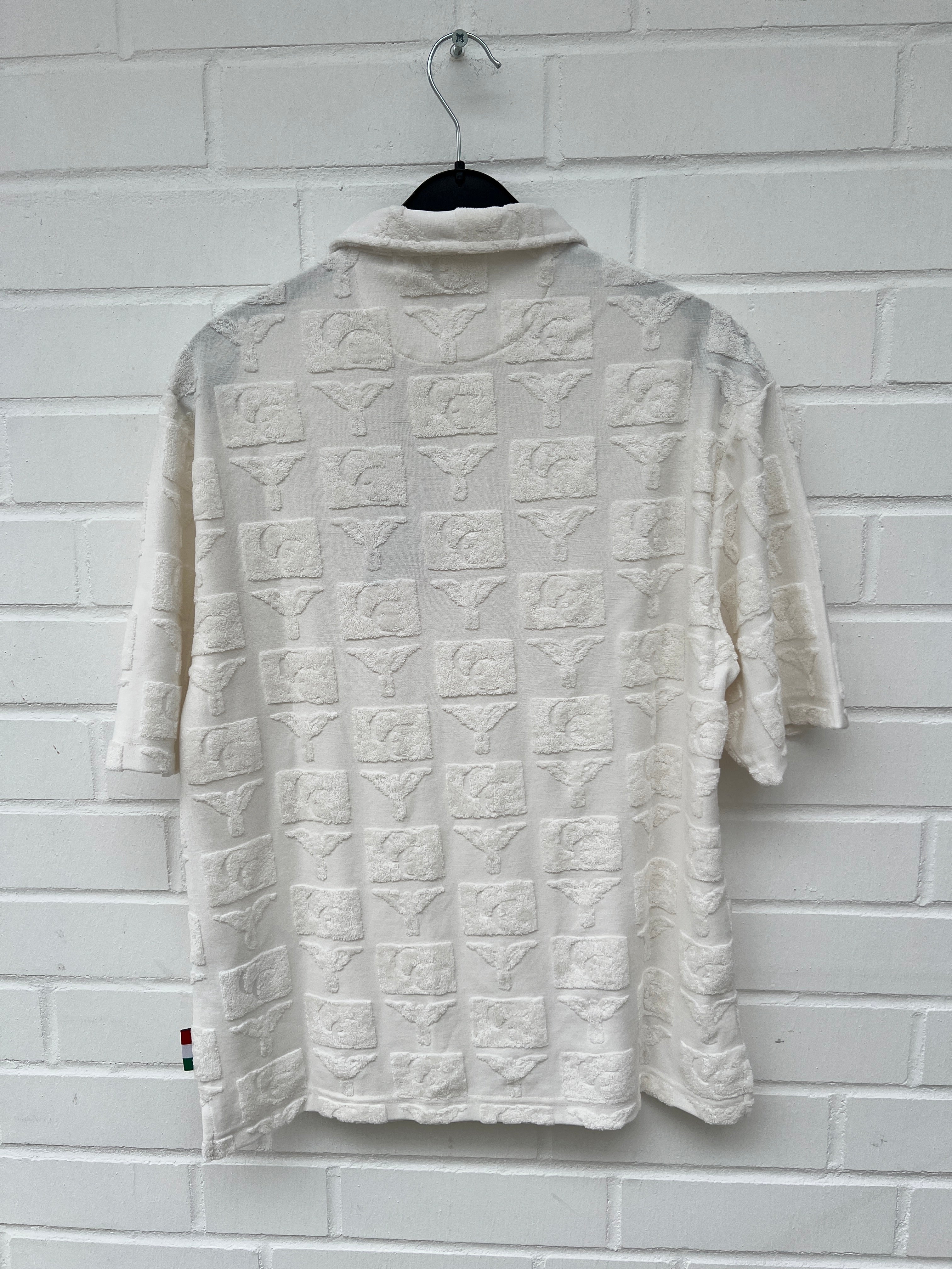 (67) Carlo Colucci Poloshirt weiß