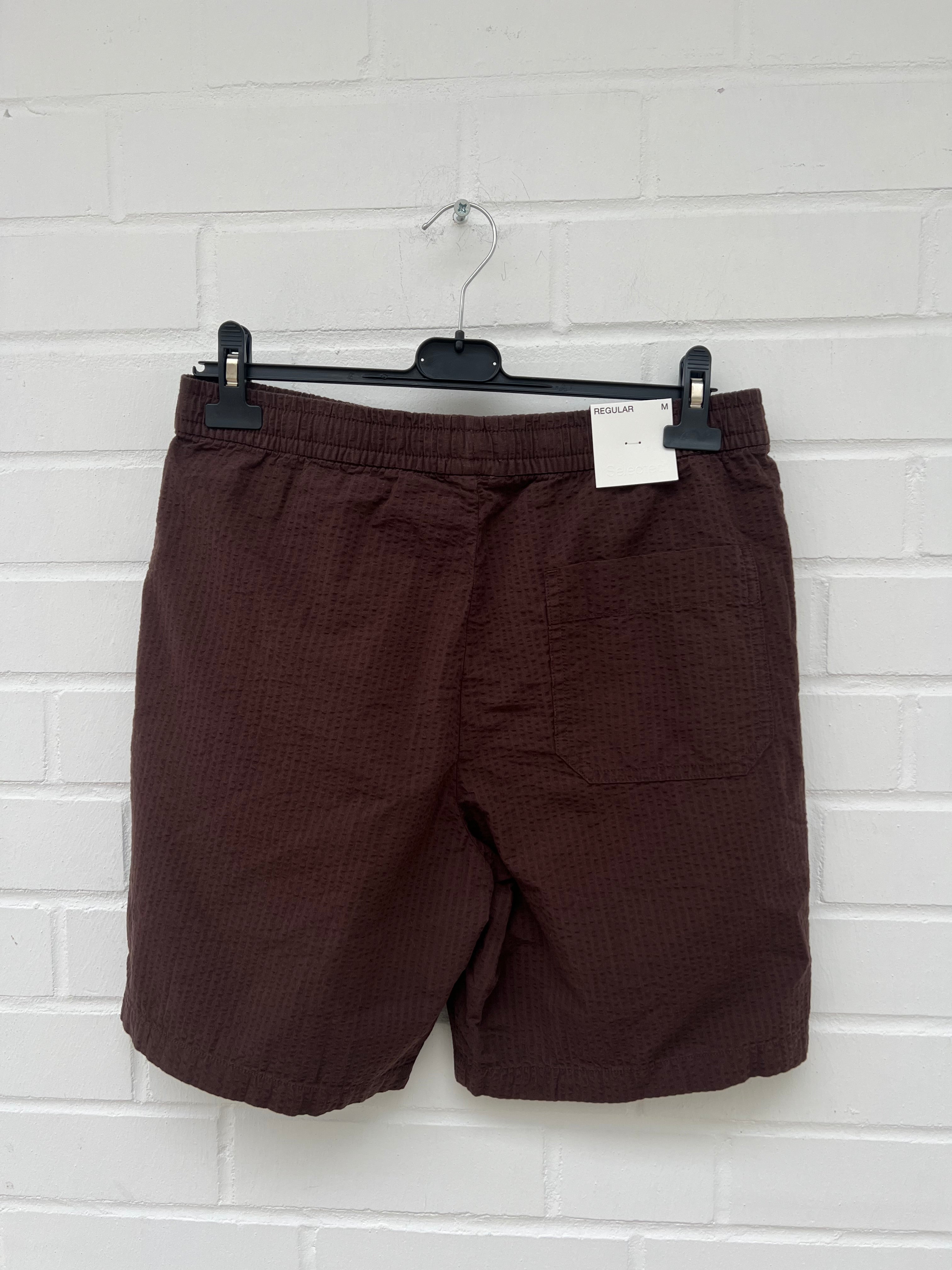 SELECTED Regular Fit Short braun 100% Cotton GrM