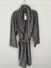 (B4) Ralph Lauren Bademantel grau