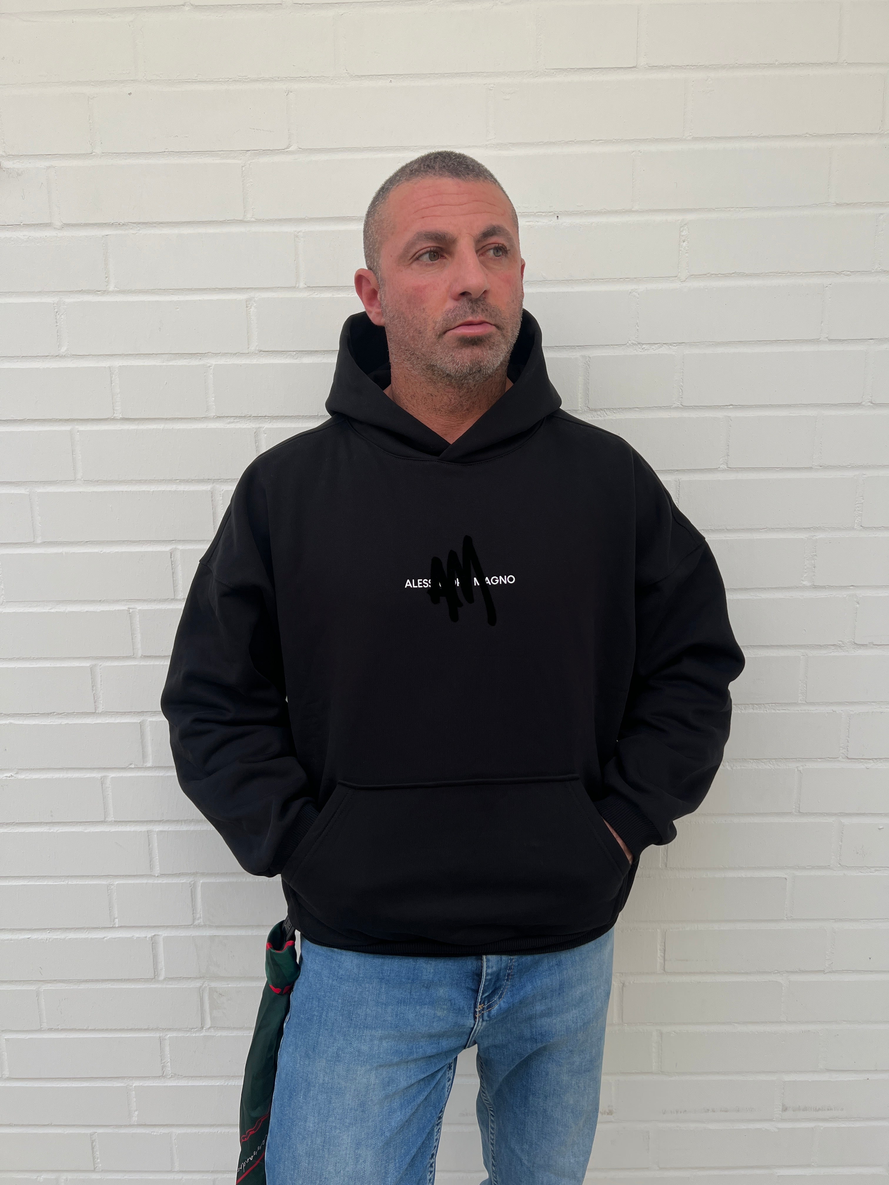 Alessandro Magno Chapter 6 Hoodie Christmas Limited Edition schwarz