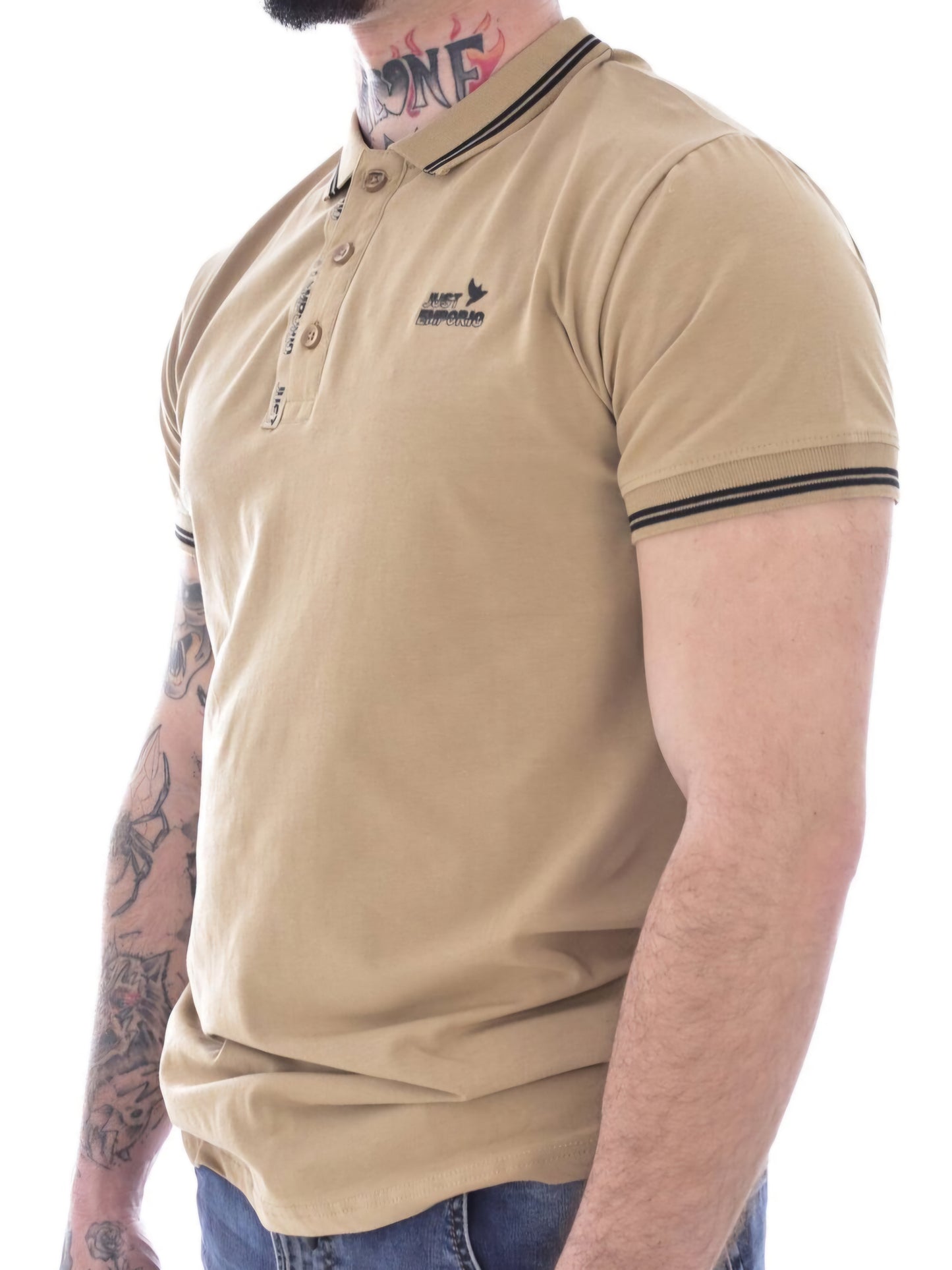 (71) Just Emporio Je-Peltim Poloshirt beige