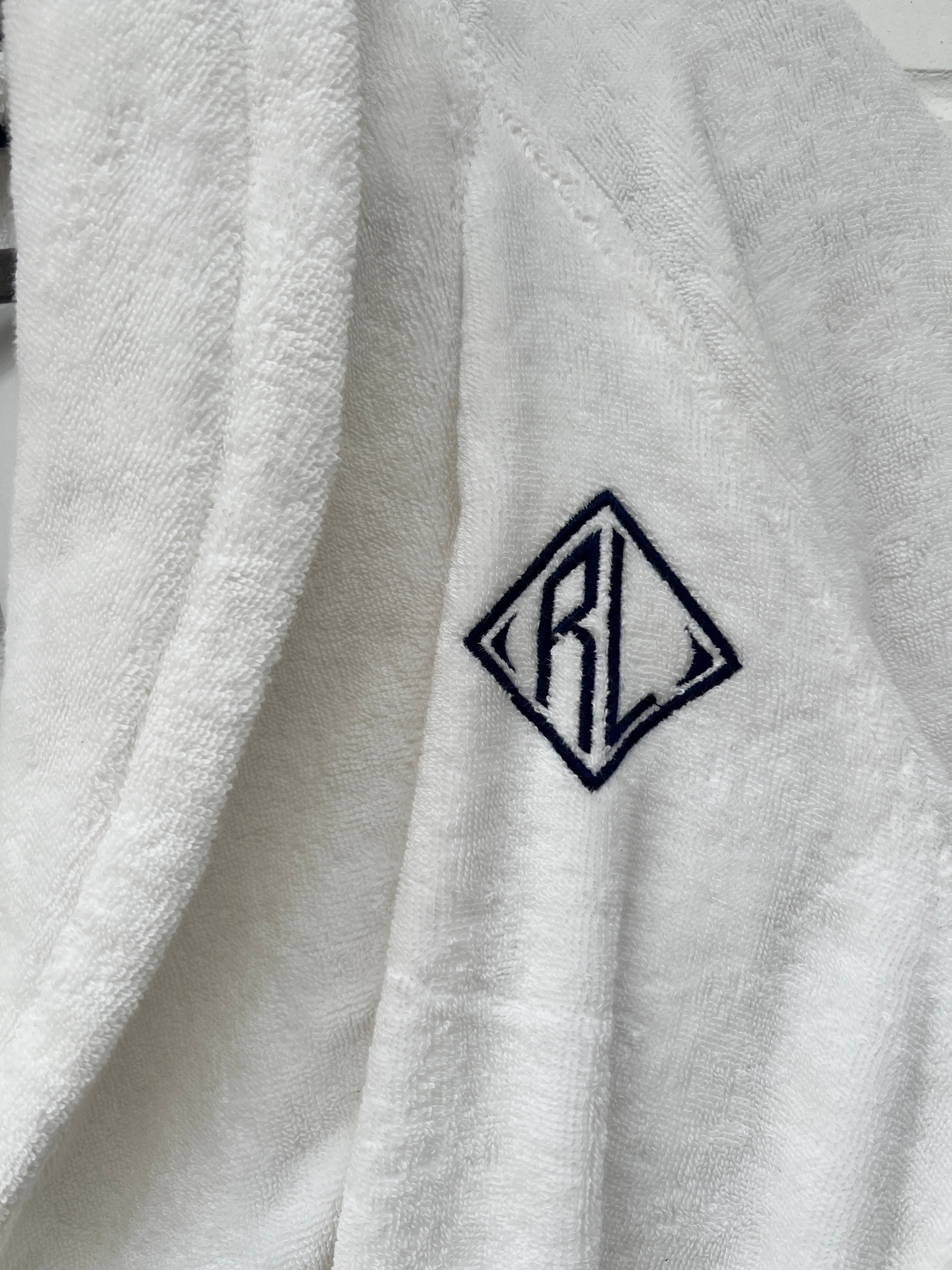 (B5) Ralph Lauren Bademantel weiß