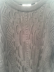 Carlo Colucci 3D Strickpullover Pullover schwarz C10802 COL 681