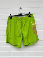 Badehose neongrün gold Gr.M