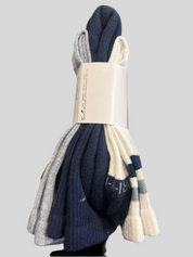 (100) NIKE 3x Crew Socken blau weiß