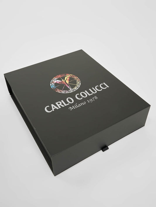 Carlo Colucci Geschenkbox Box Pappe mit Magnetverschluss