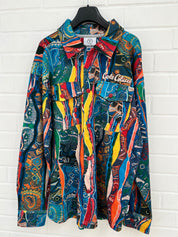 (Stange2) Carlo Colucci Jacke bunt Gr.L