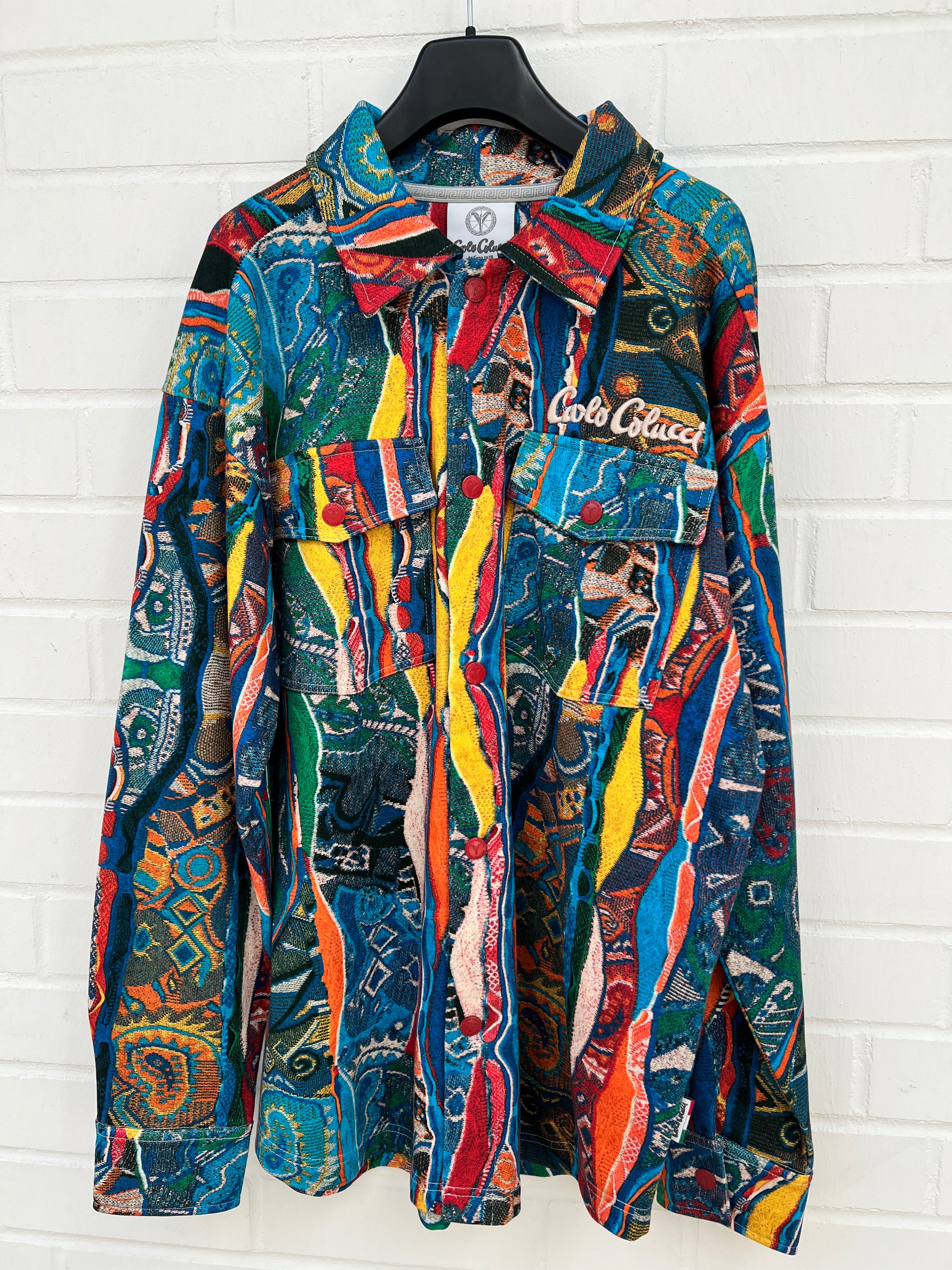 (Stange2) Carlo Colucci Jacke bunt Gr.L