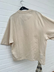(133) Alessandro Magno Tshirt Creme
