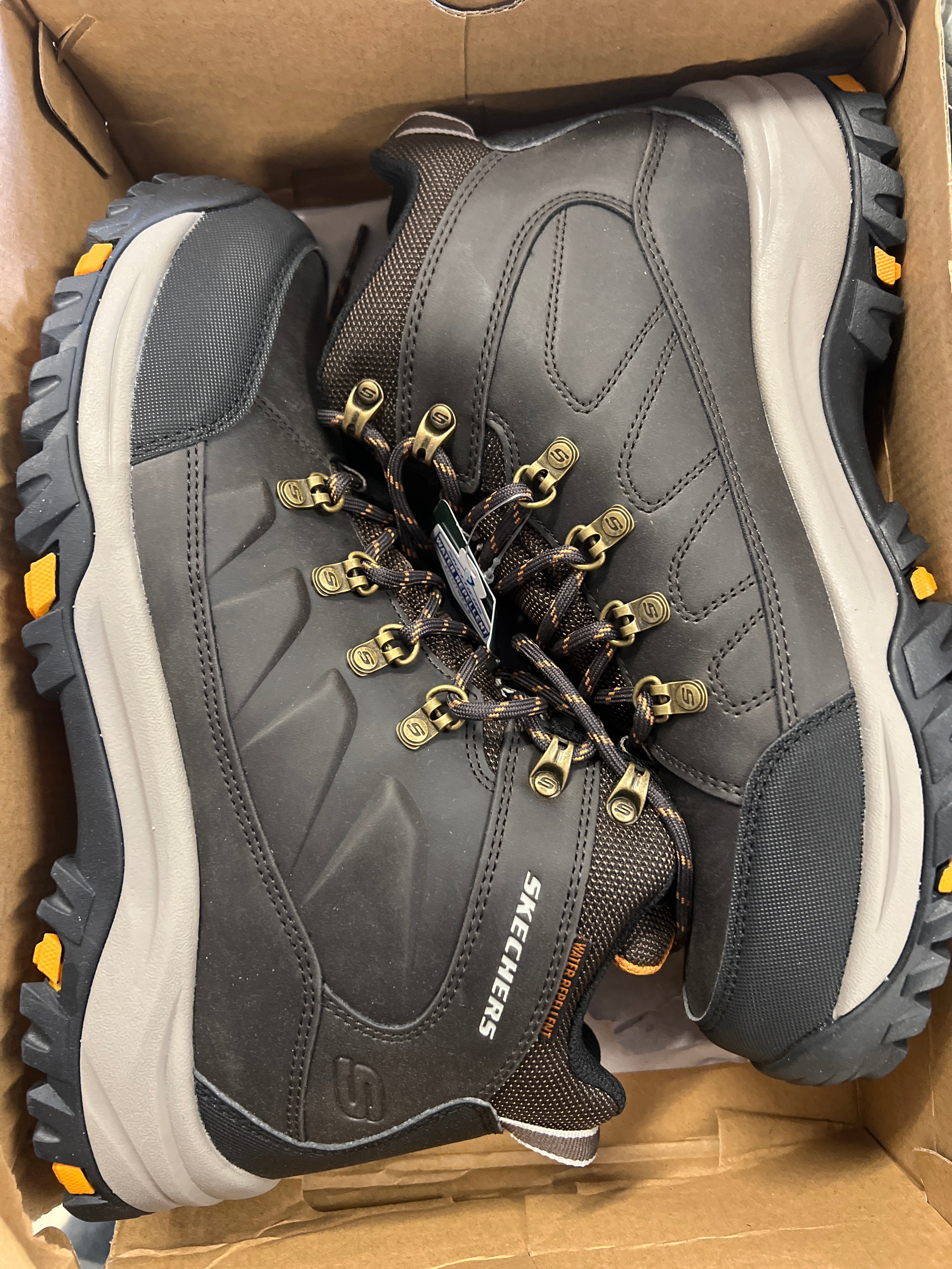 SKECHERS Daggett Boots braun Gr.44