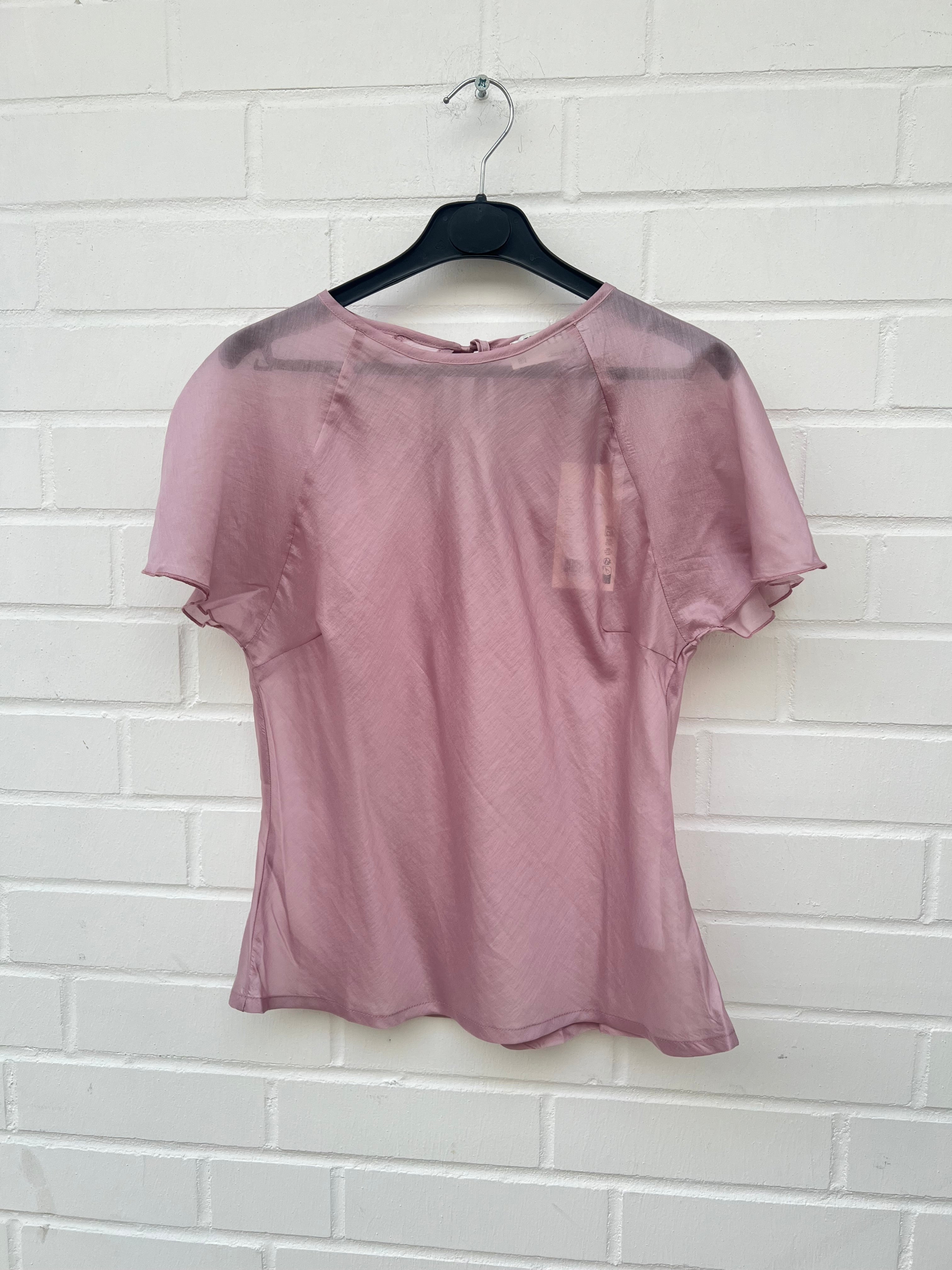 Vero Moda Aware Bluse Rosa durchsichtig GrM
