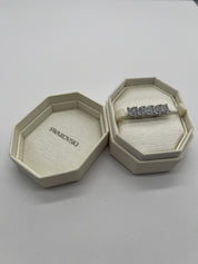 Swarvoski Ring White Silver